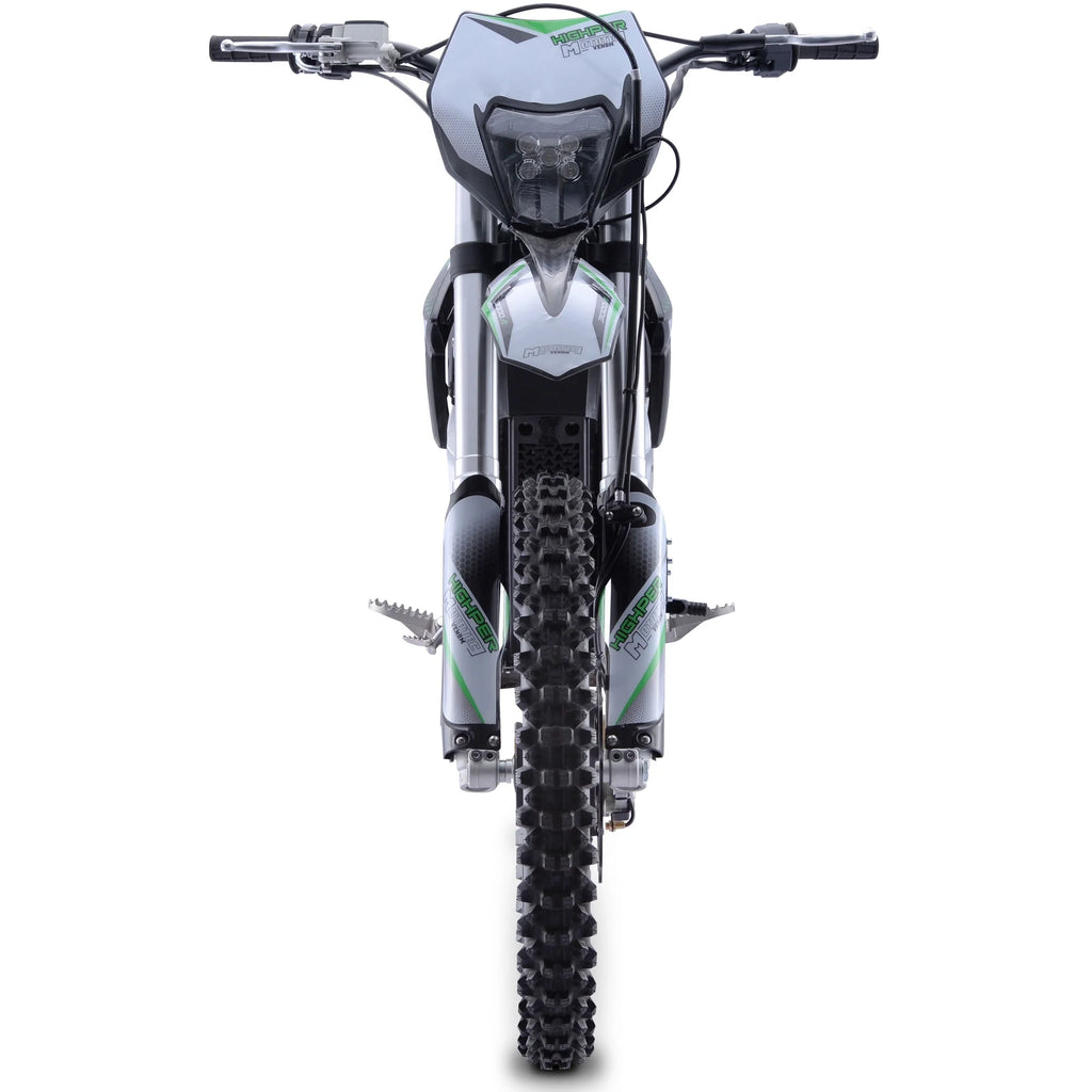 Venom 72V 12000W Electric Dirt Bike White