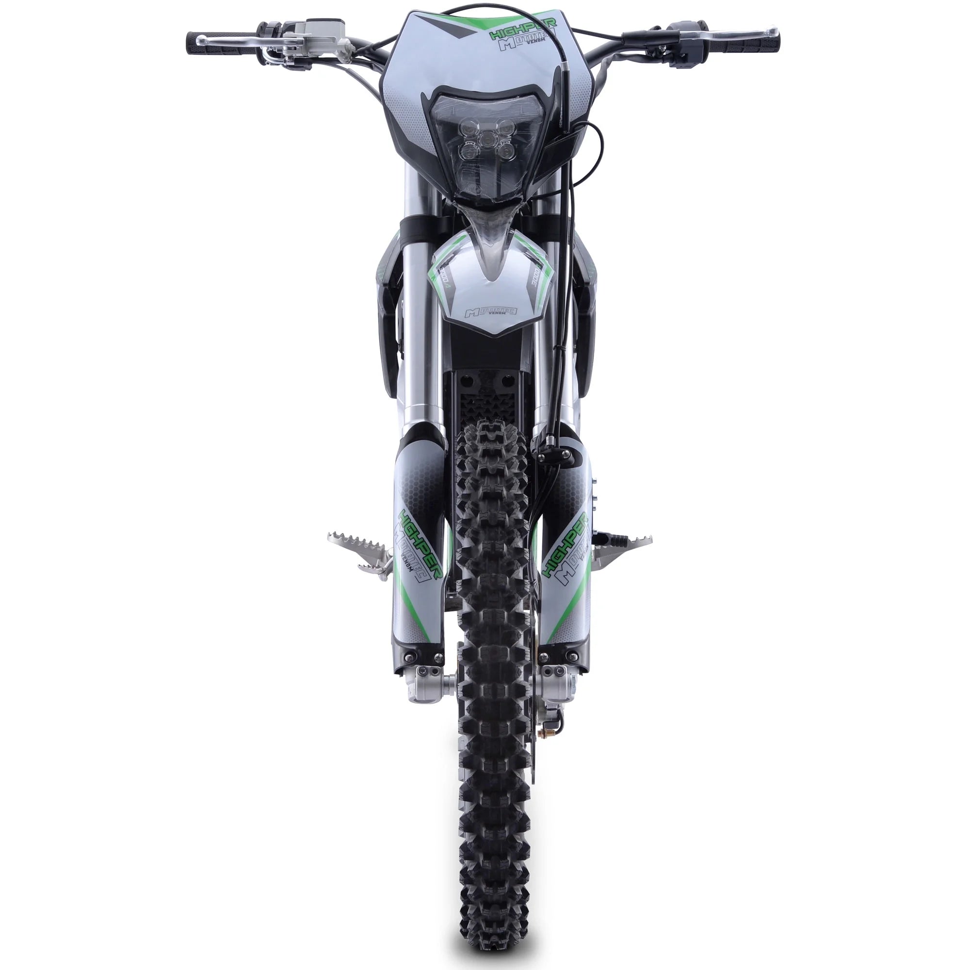 Venom 72V 12000W Electric Dirt Bike White