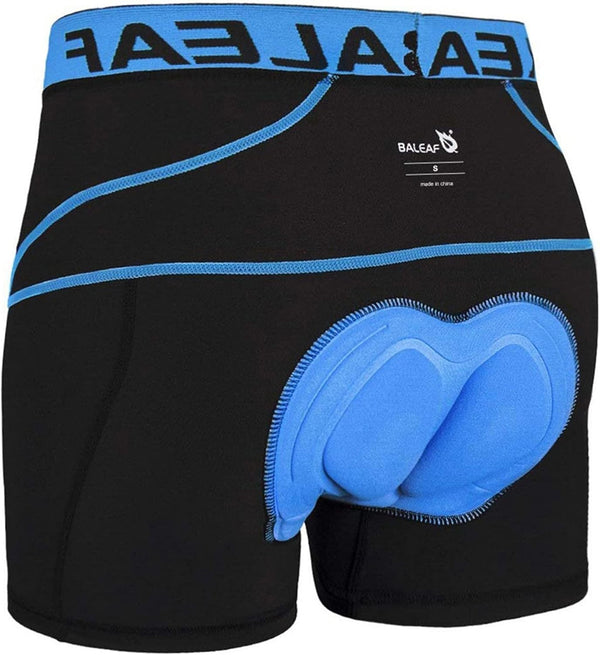 Men'S 3D Padded Bike Shorts Cycling Underwear MTB Liner