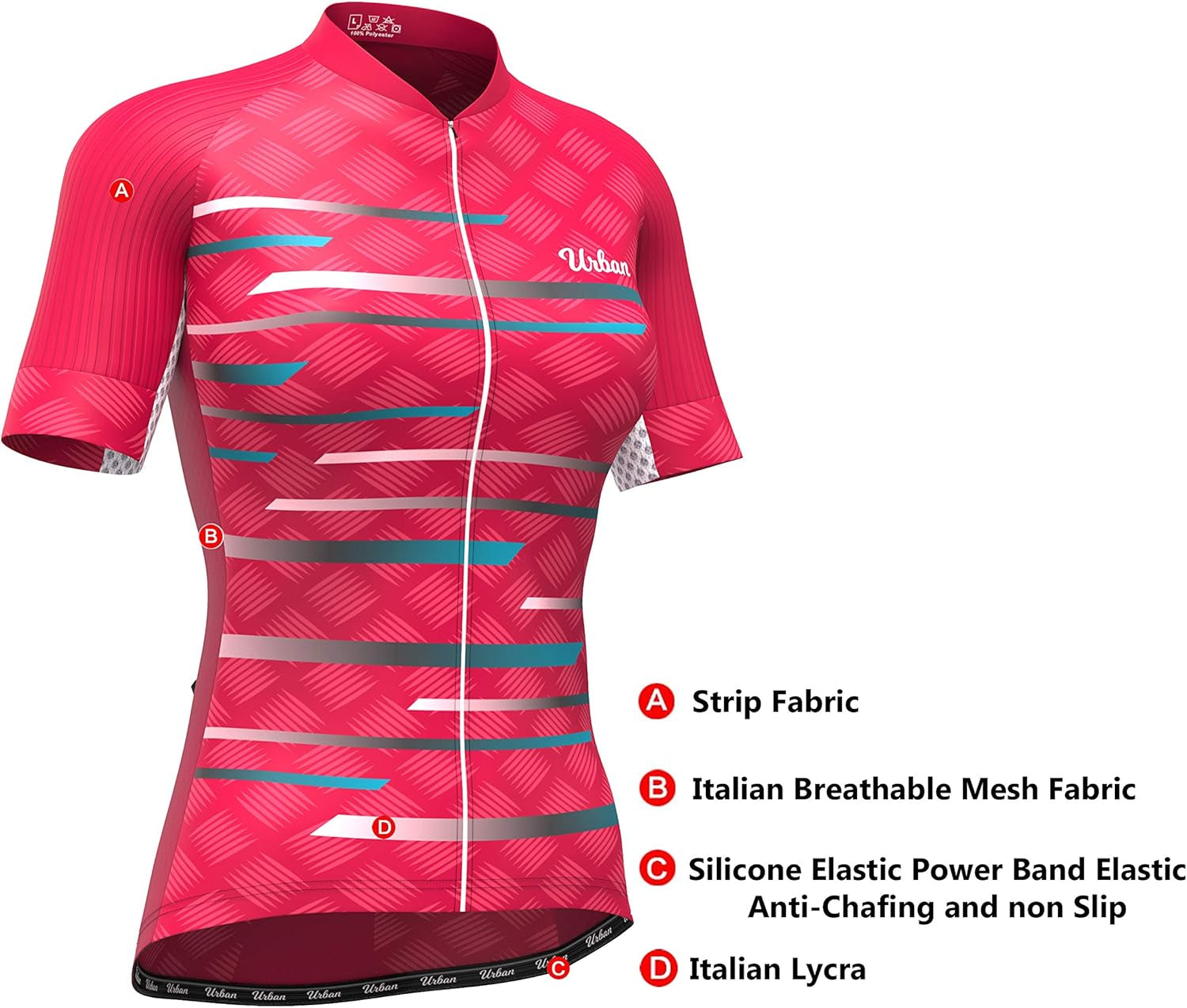 Women'S Pro Series Cycling Short Sleeve Jersey, Cargo Bib Shorts, or Kit Bundle