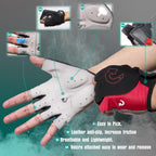 Cycling Gloves Bike Bicycle Motorcycle Glove Mountain Bike Gloves MTB Shockproof Foam Padded Outdoor Workout Sports Half Finger Short Gloves Guantes