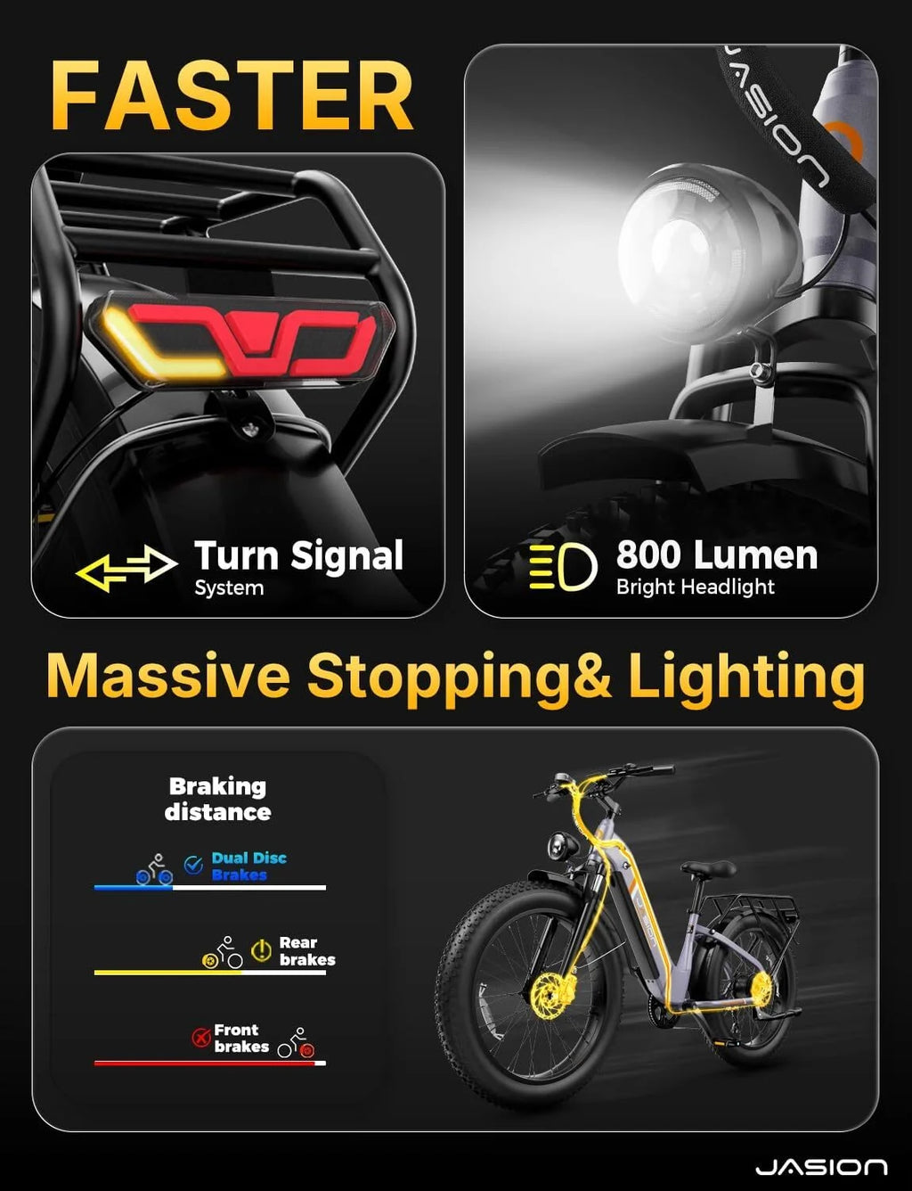 Thunder Electric Bike for Adults, 26'' X 4'' Fat Tire Ebike with 48V 18Ah Removable Battery, APP Control Electric Mountain Bike, UL2849