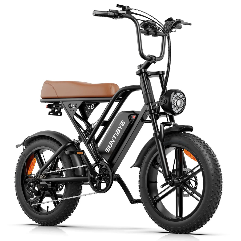 G60 Fat Tire Electric Mountain Bike for Adults 20", 1500W 7-Speed Off-Road Ebike, 30MPH & 70Miles, 48V 20Ah UL2849