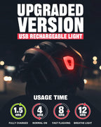Bike Helmet with USB Rechargeable Rear Light Detachable Magnetic Goggles Removable Sun Visor Mountain & Road Bicycle Helmets for Men Women Adult Cycling Helmets