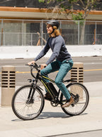 Electric Bike for Adults, 1200W Peak Brushless Motor, up to 50Miles, 28Mph Max Speed Electric Mountain Bike, 480WH Removable Battery Ebike, 27.5'' Tires, 7-Speed and Front Suspension