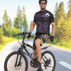 Men'S Cycling Shorts Padded Bicycle Riding Pants Bike Biking Clothes Cycle Wear Tights