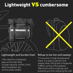 NEWBOLE Bicycle 2In 1 Trunk Bag Cycling Double Side Rear Rack Mountain Road Bike Tail Seat Pannier Pack Luggage Carrier Bike Bag