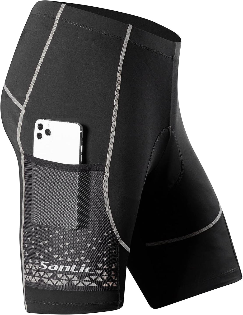 Men'S Cycling Shorts Padded Bicycle Riding Pants Bike Biking Clothes Cycle Wear Tights