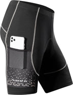 Men'S Cycling Shorts Padded Bicycle Riding Pants Bike Biking Clothes Cycle Wear Tights