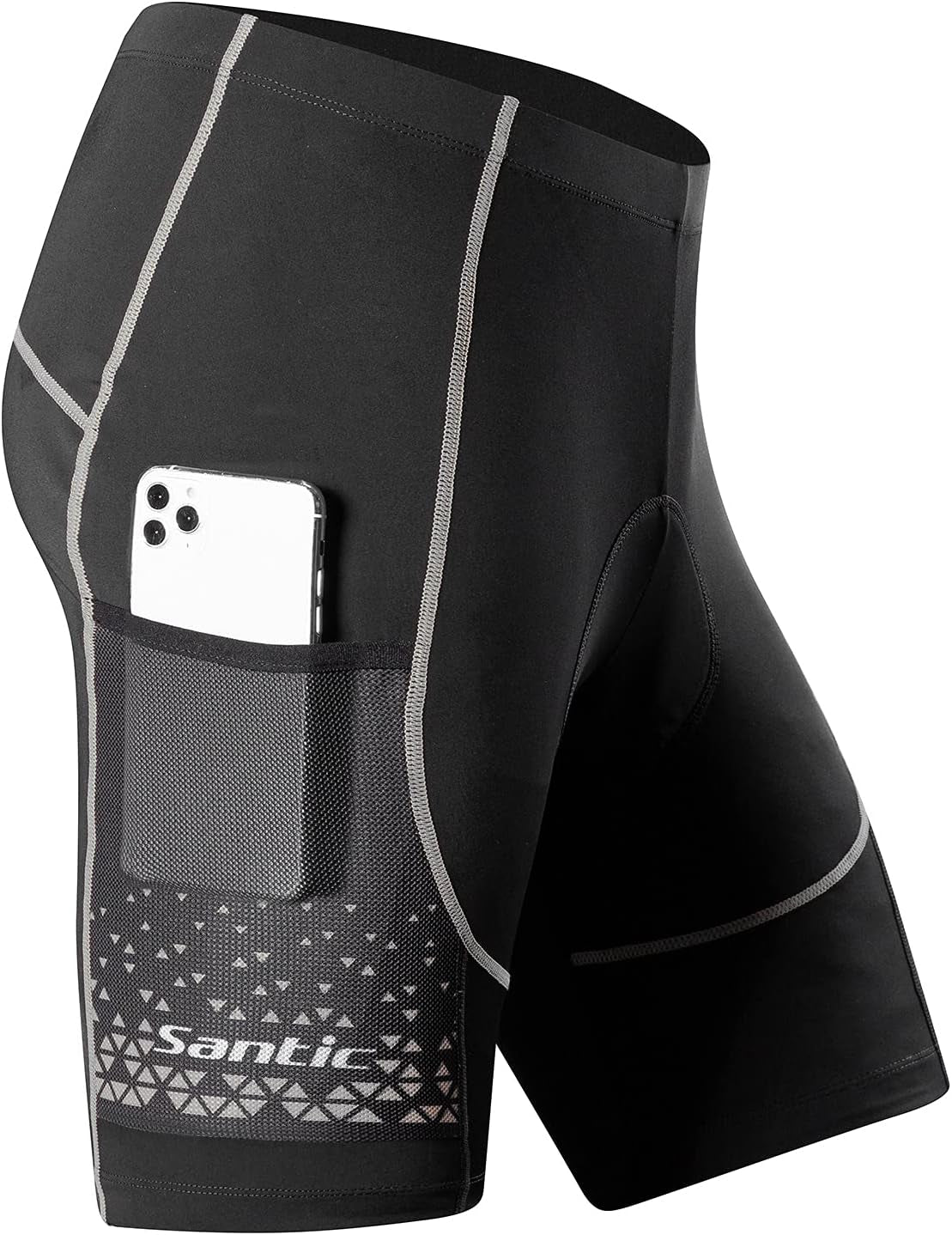 Men'S Cycling Shorts Padded Bicycle Riding Pants Bike Biking Clothes Cycle Wear Tights