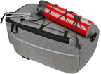 Bike Panniers Bike Trunk Bag Insulated Bag for Warm/Cool Items, Bicycle Rear Rack Storage Luggage Bicycle Seat Multifunctional Insulated Trunk Cooler Bag Shoulder Bag 11.4 6.3 6.7In
