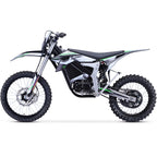 Venom 72V 12000W Electric Dirt Bike White