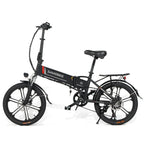 Samebike Electric Bike 350W Brushless Motor 48V10.4AH Battery Electric Bicycle 20-inch Tire Aluminum Alloy Folding Frame E Bike