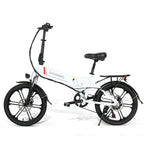 Samebike Electric Bike 350W Brushless Motor 48V10.4AH Battery Electric Bicycle 20-inch Tire Aluminum Alloy Folding Frame E Bike