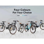SAMEBIKE RS-A07 Electric Bicycle 500W Brushless Motor Electric Bike 36V13AH Lithium Battery 28inch City Travel Disc Brake E-Bike