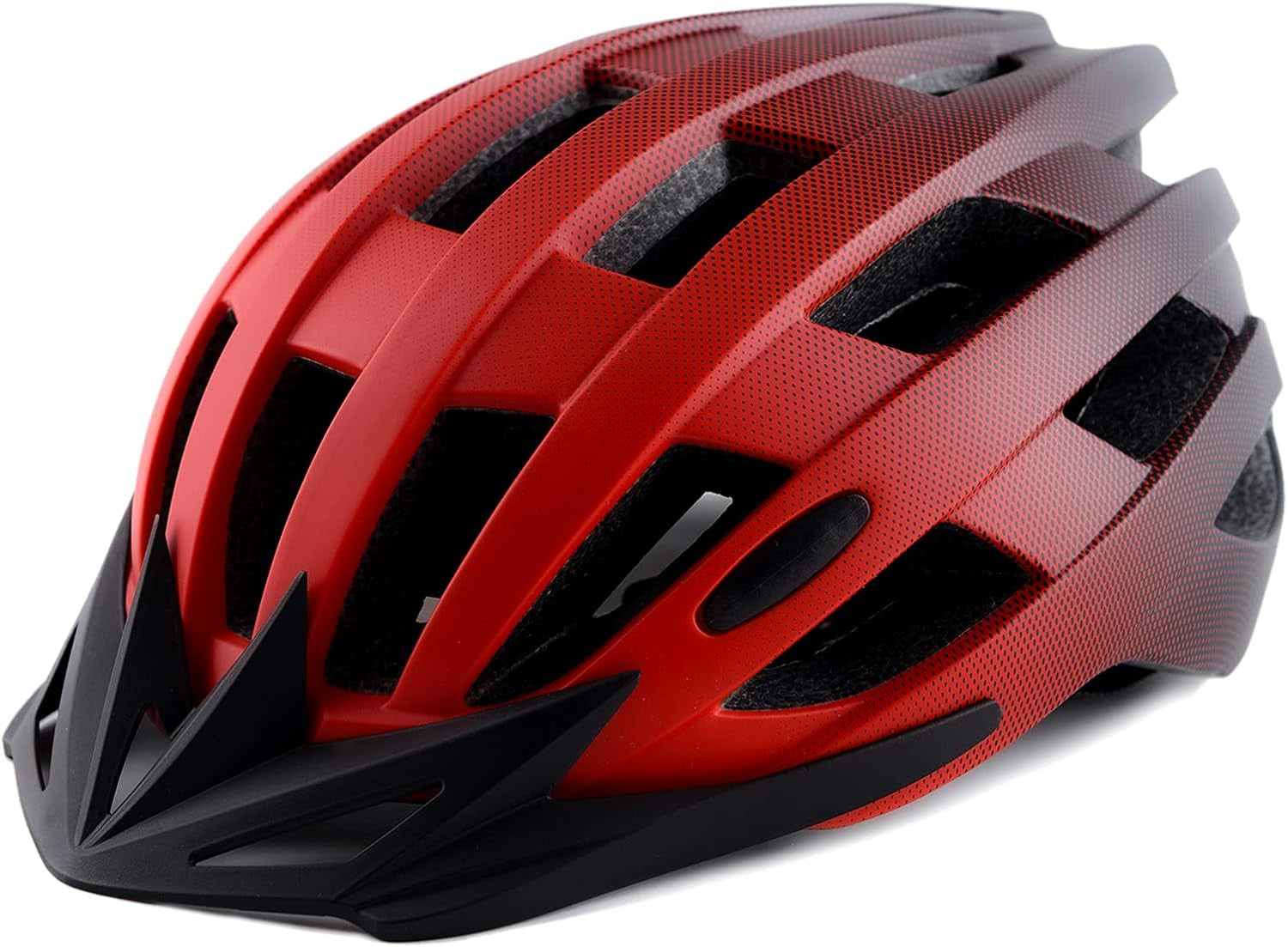 Adult Bike Helmets, Adjustable Mens Womens Bicycle Helmet, Lightweight Road Mountain Cycling Safety Sports Helmets with Detachable Visor