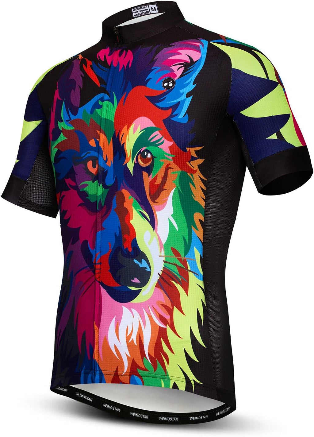 Men'S Cycling Jersey Short Sleeve Bike Shirts Bicycle Jacket with Pockets