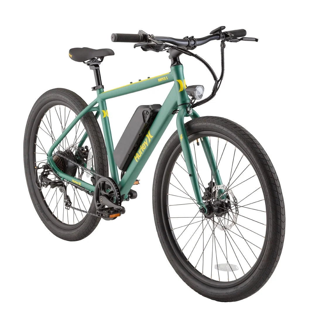 Amped S Ebike Urban 350 Watt, 36 Volt, 20 MPH | 16 Inch, Green