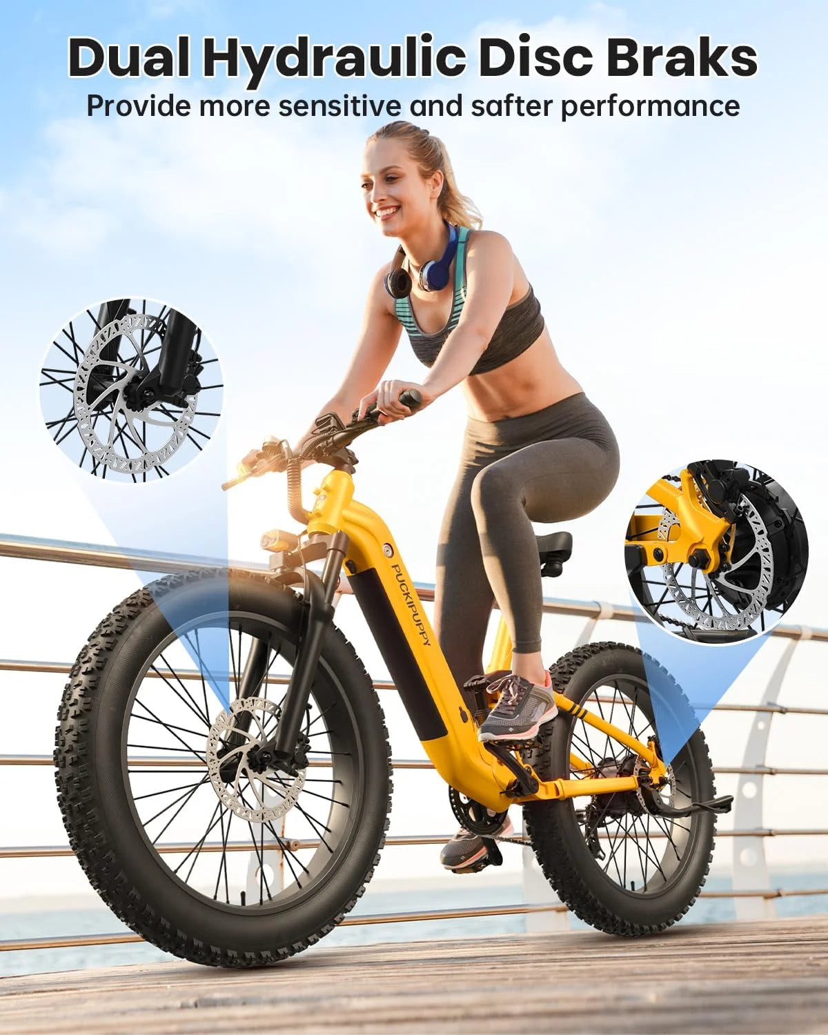 Electric Bike for Adults 960W,48V 20AH Battery Adult Electric Bicycles,26" Fat Tire Full Suspension Step-Thru Ebike,28Mph Mountain Ebike,7 Speed,Boxer ST,UL2849 Compliant