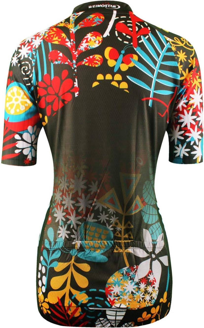 Women Cycling Jersey Short Sleeve Bicycle Shirt Green Summer Bike Jerseys